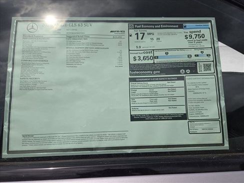 New 2026 Mercedes-Benz GLS 63 AMG 4MATIC image 15