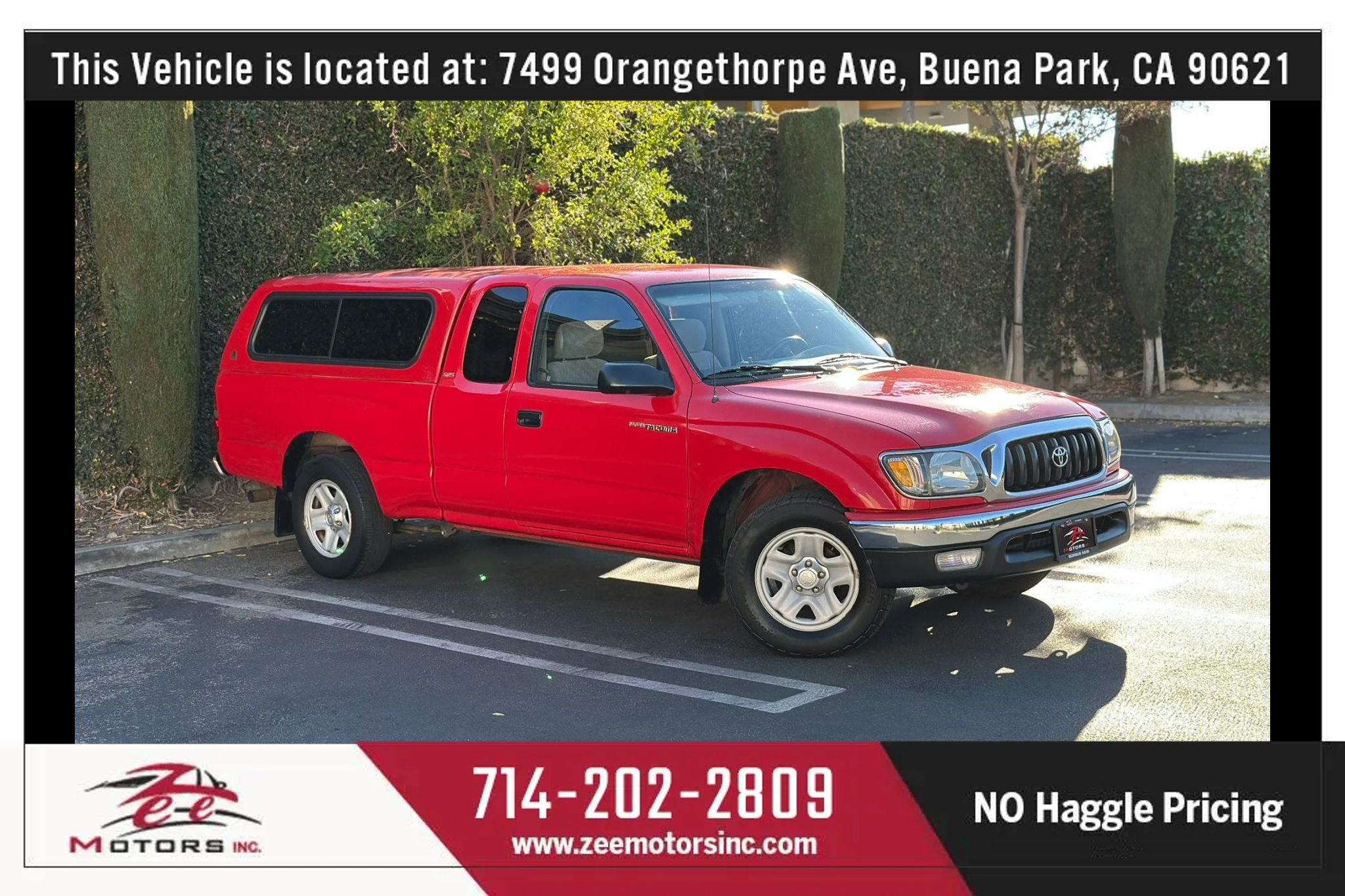 Used 2001 Toyota Tacoma 2WD Xtracab w/ SR5 Pkg w/ Chrome Pkg image 1