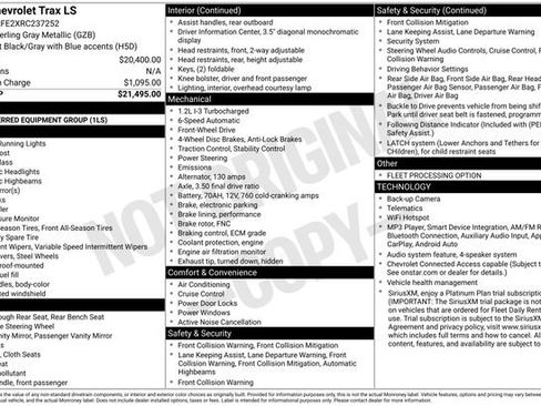 Used 2024 Chevrolet Trax LS FWD image 65