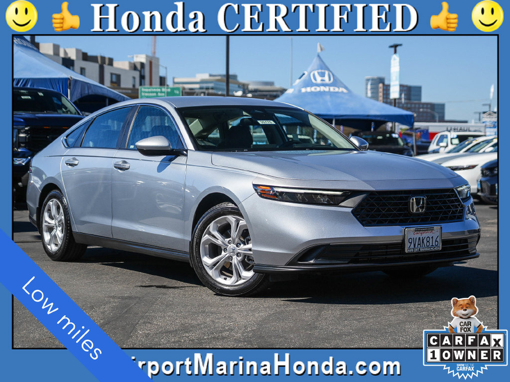 Certified 2025 Honda Accord LX image 1