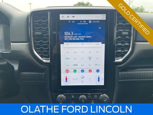 Certified 2025 Ford Ranger XLT w/ Chrome Accent Package AWD/4WD image 23