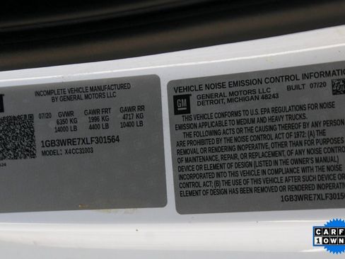 Used 2020 Chevrolet Silverado 3500 W/T w/ WT Convenience Package image 41