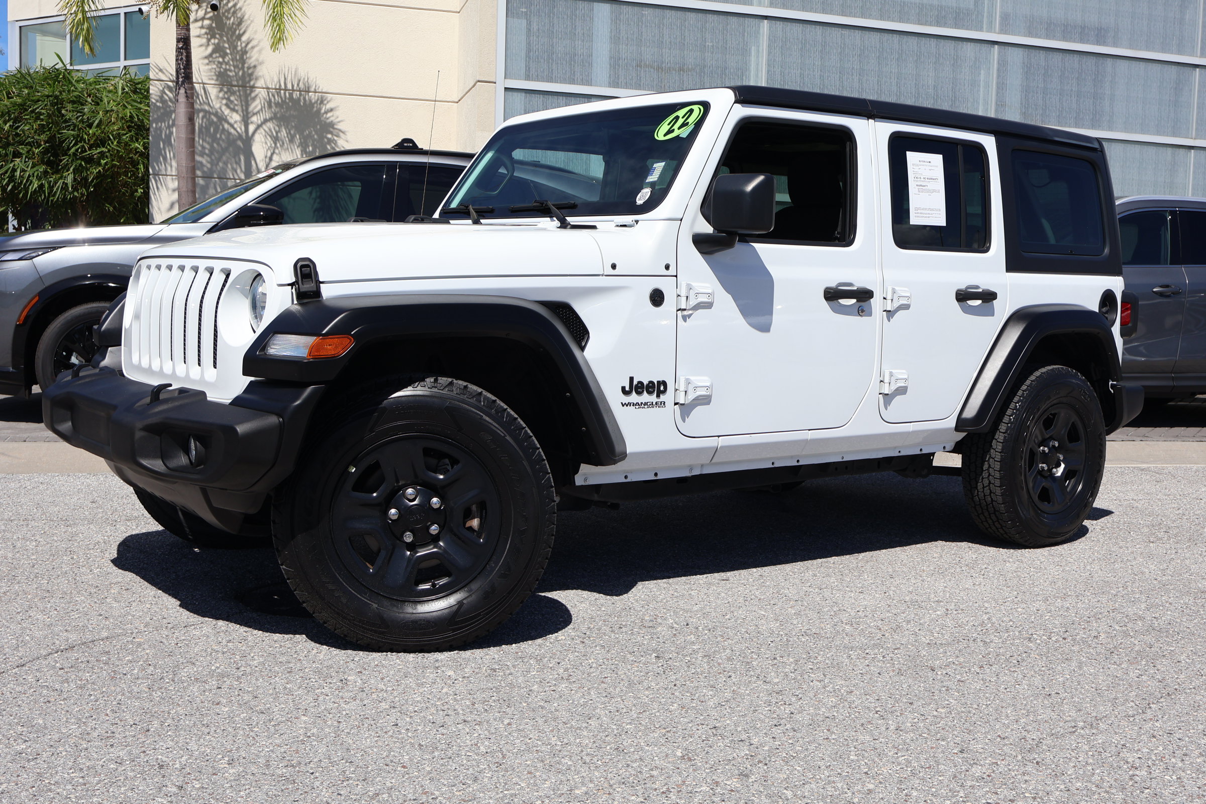 Used 2022 Jeep Wrangler Unlimited Sport AWD/4WD image 1