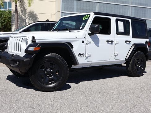 Used 2022 Jeep Wrangler Unlimited Sport AWD/4WD image 1
