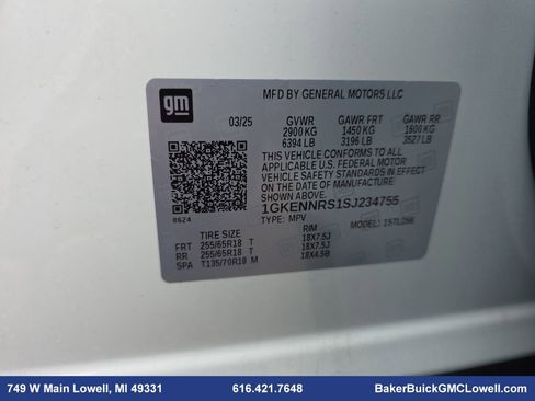 Used 2025 GMC Acadia Elevation image 38