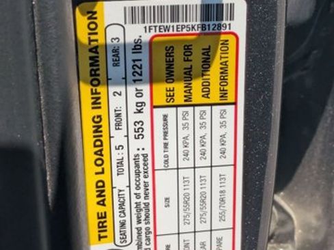 Used 2019 Ford F150 Lariat AWD/4WD image 15