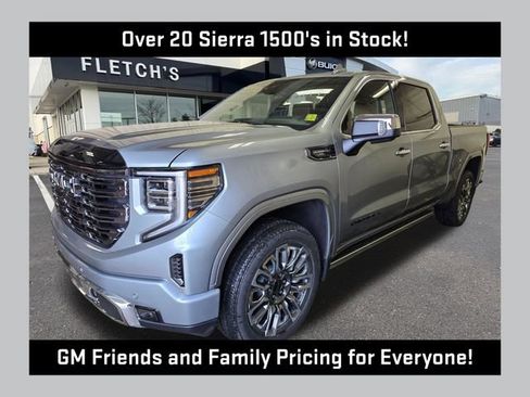 New 2026 GMC Sierra 1500 Denali Ultimate w/ LPO, Black Badging Package AWD/4WD image 1