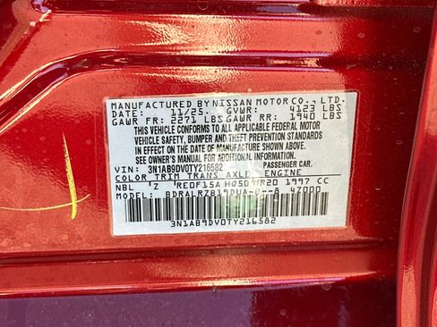 New 2026 Nissan Sentra SR w/ SR Premium Package image 35