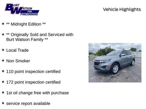 Used 2024 Chevrolet Equinox LT w/ LPO, Floor Liner Package FWD image 10