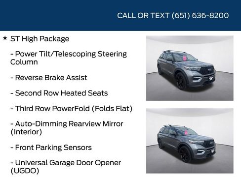 Used 2022 Ford Explorer ST w/ Equipment Group 401A AWD/4WD image 20