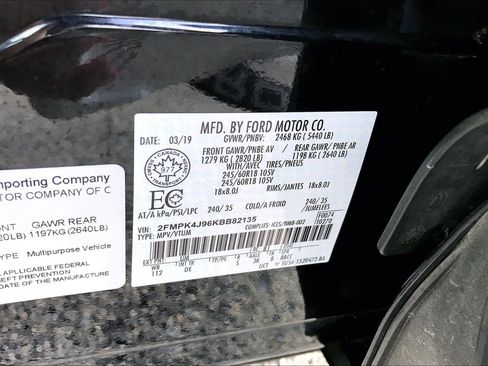 Used 2019 Ford Edge SEL AWD/4WD image 33