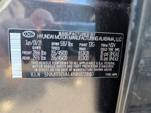 Used 2022 Hyundai Santa Fe Calligraphy image 39