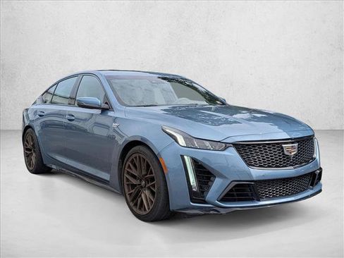 Used 2024 Cadillac CT5 V Blackwing w/ LPO, Blue Accent Package RWD image 3