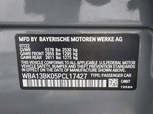 Used 2023 BMW M550i xDrive w/ Shadowloine Package image 52