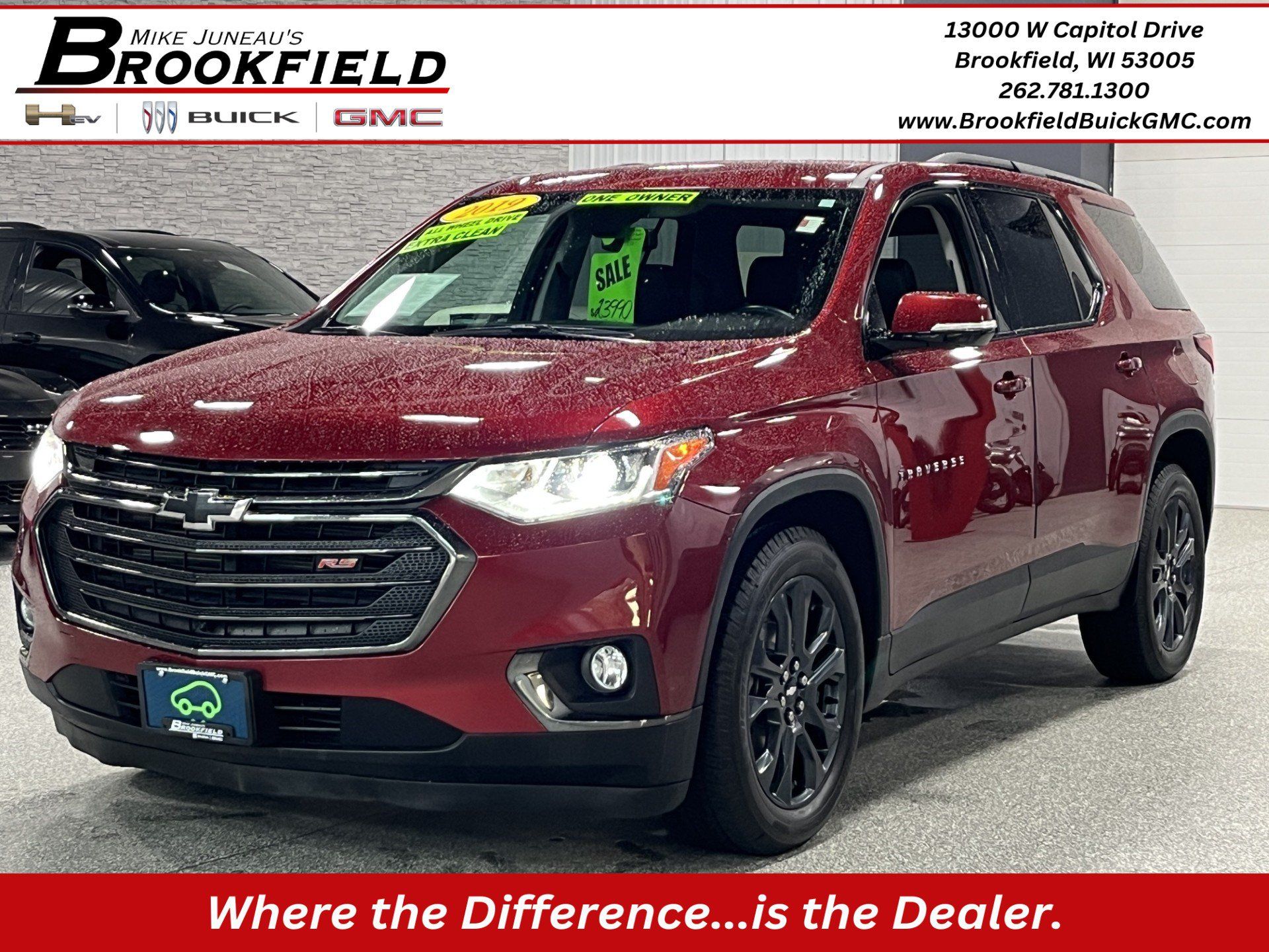 Certified 2019 Chevrolet Traverse RS AWD/4WD image 1
