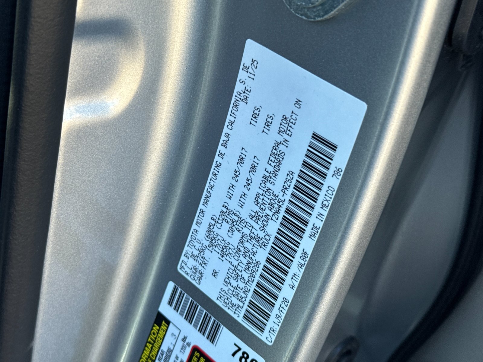 Used 2026 Toyota Tacoma SR5 AWD/4WD image 28