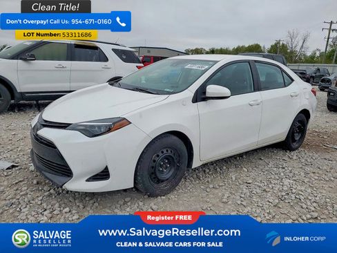 Used 2019 Toyota Corolla LE FWD image 1