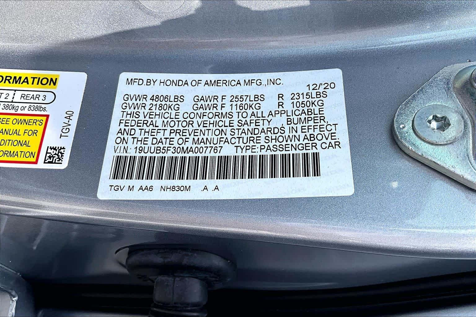 Used 2021 Acura TLX FWD image 38