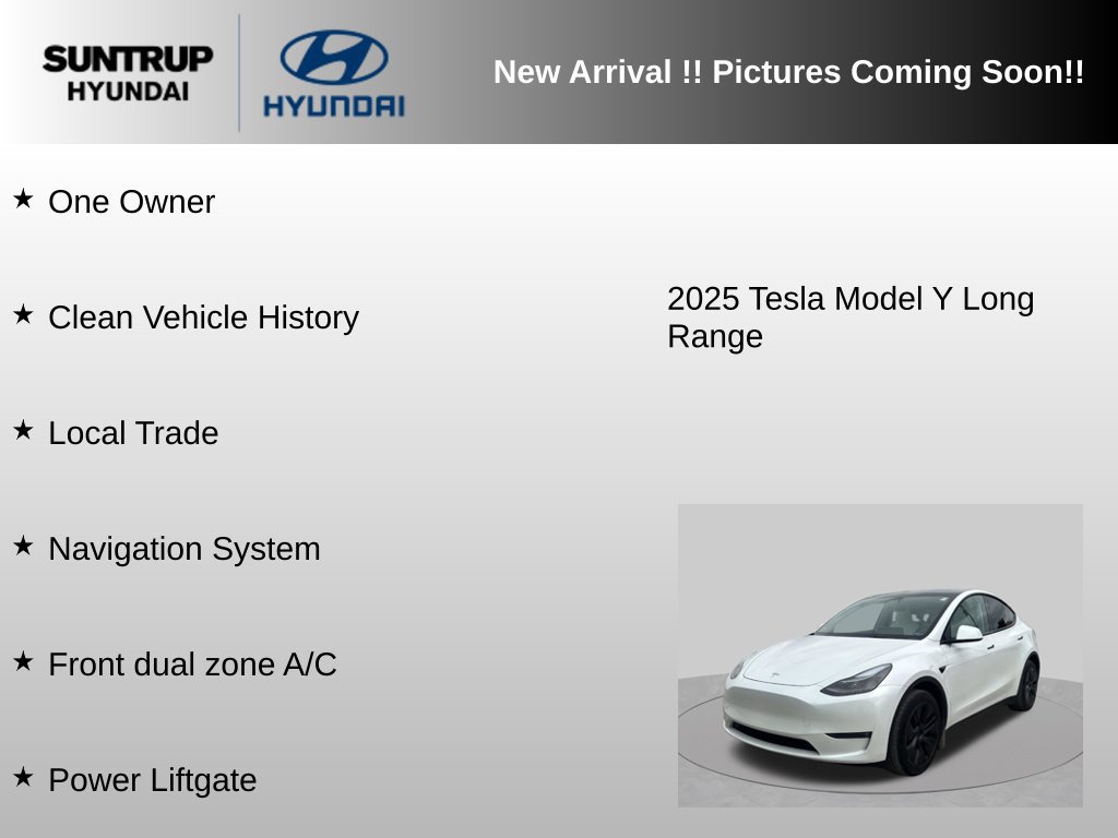 Used 2025 Tesla Model Y Long Range AWD/4WD image 5
