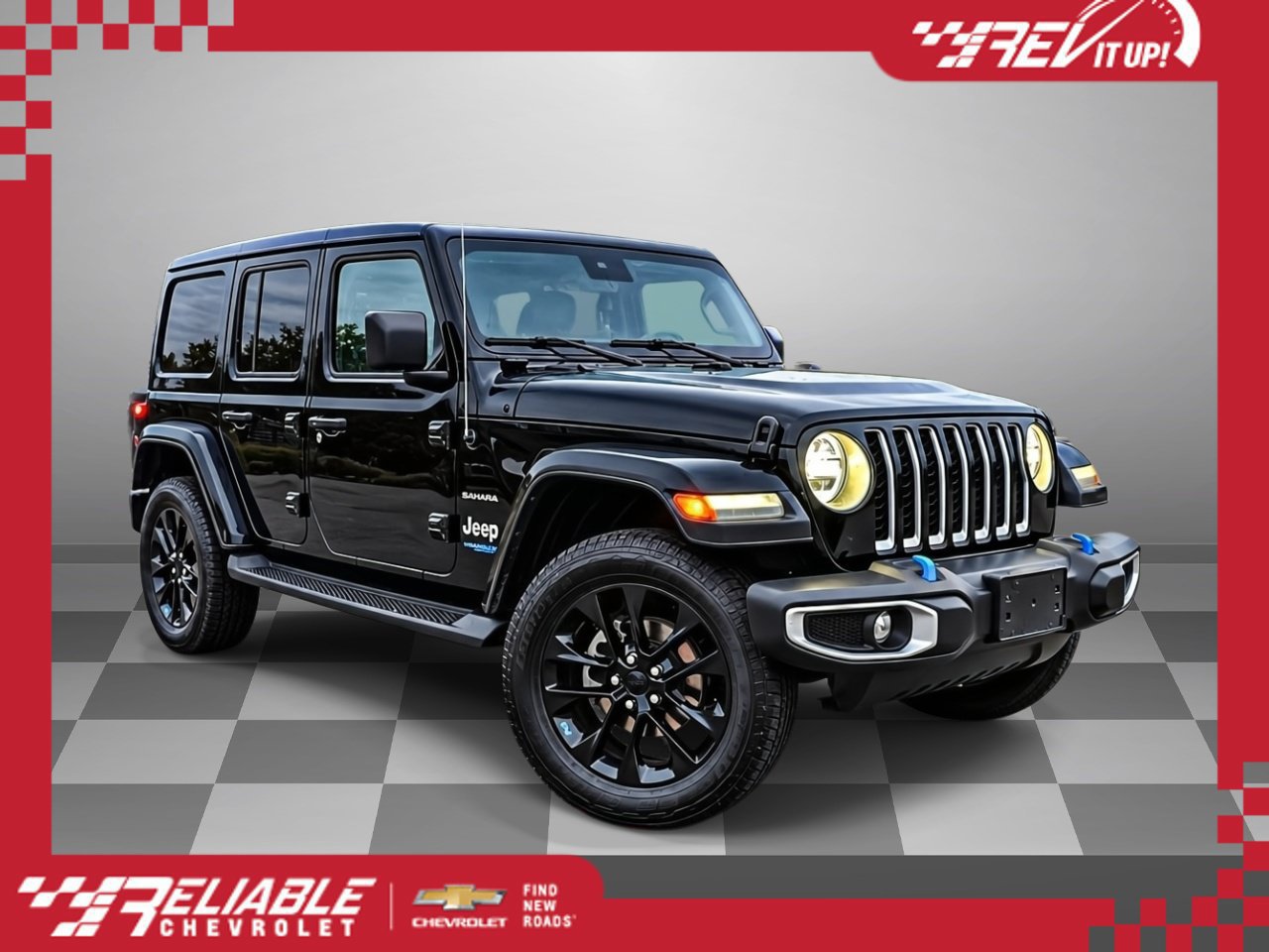 Used 2022 Jeep Wrangler Unlimited Sahara w/ Cold Weather Group AWD/4WD image 1