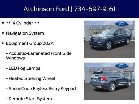 Certified 2023 Ford Explorer XLT w/ Equipment Group 202A AWD/4WD image 13