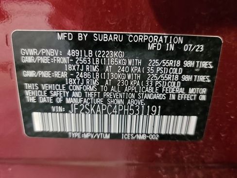 Used 2023 Subaru Forester Limited w/ Popular Package #2 image 30