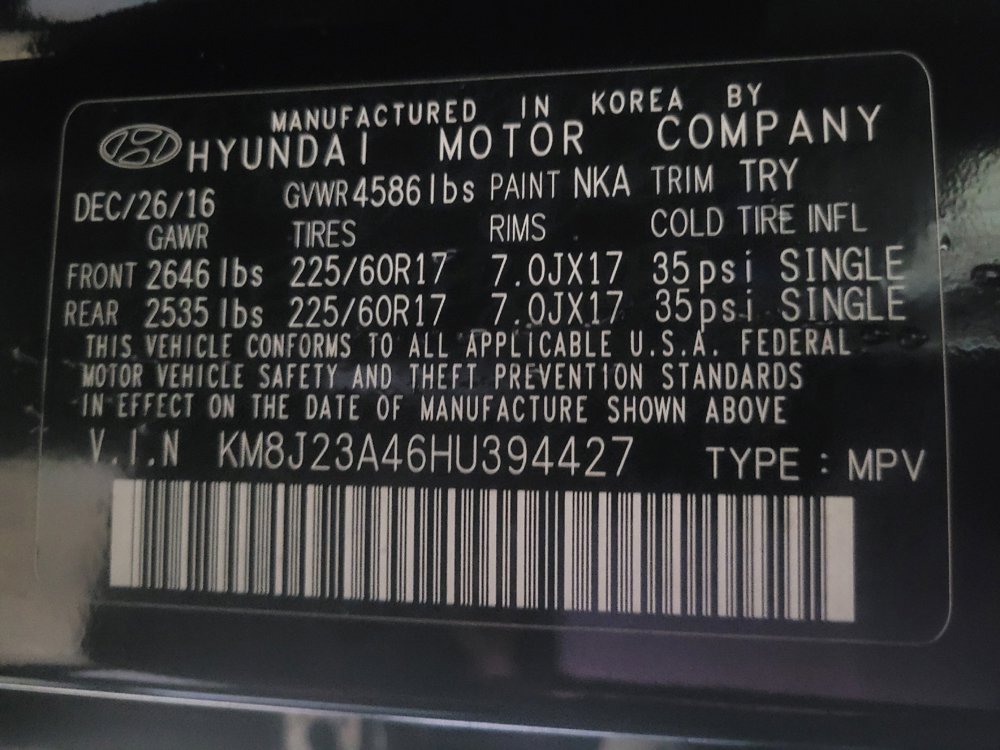 Used 2017 Hyundai Tucson SE FWD image 33
