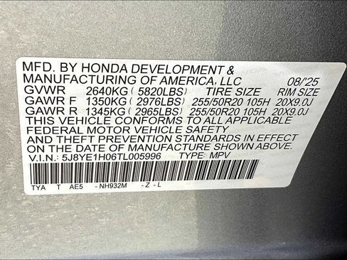 Used 2026 Acura MDX A-Spec AWD/4WD image 42