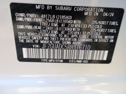 Used 2024 Subaru Crosstrek 2.0i Premium image 41