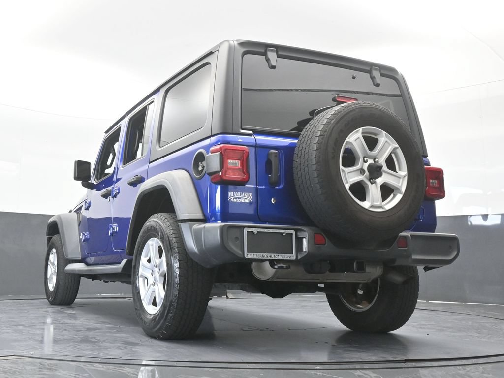 Used 2018 Jeep Wrangler Unlimited Sport S AWD/4WD image 59