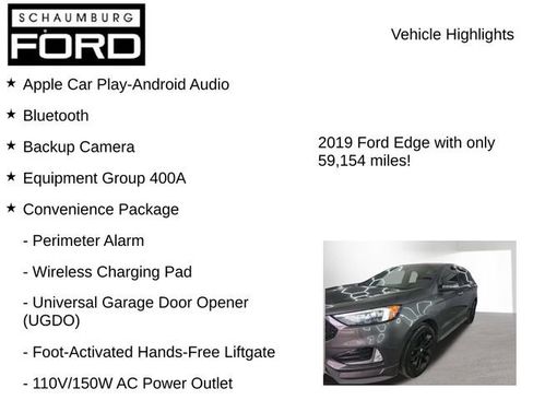 Used 2019 Ford Edge ST w/ Convenience Package AWD/4WD image 7