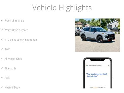 Used 2025 Nissan Rogue SV w/ Rock Creek Premium Package AWD/4WD image 6