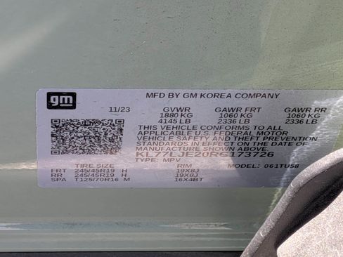 Used 2024 Chevrolet Trax RS w/ Sunroof Package image 37