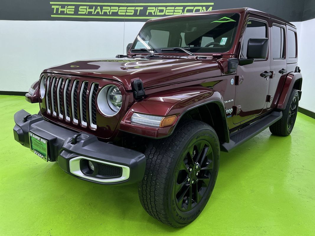 Used 2021 Jeep Wrangler Unlimited Sahara w/ Cold Weather Group AWD/4WD image 5