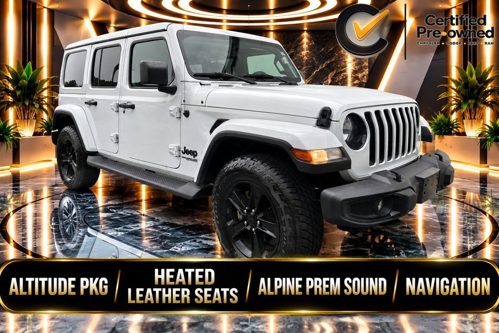 Certified 2021 Jeep Wrangler Unlimited Sahara AWD/4WD 360° Tour