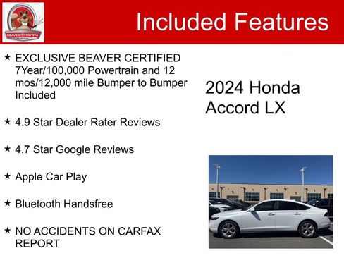 Used 2024 Honda Accord LX image 5