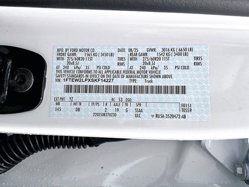 New 2025 Ford F150 STX w/ Equipment Group 200A image 36