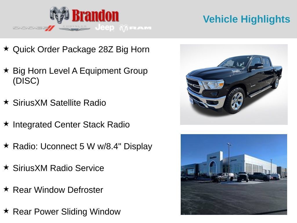 Used 2022 RAM 1500 Big Horn AWD/4WD image 2
