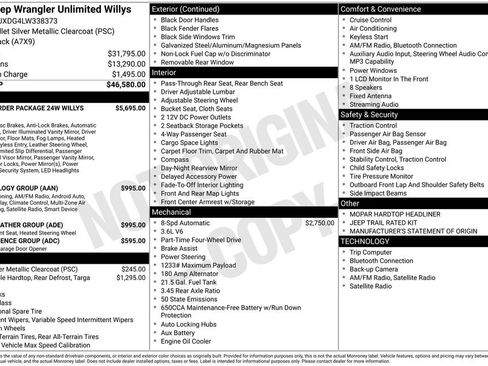 Used 2020 Jeep Wrangler Unlimited Sport image 12