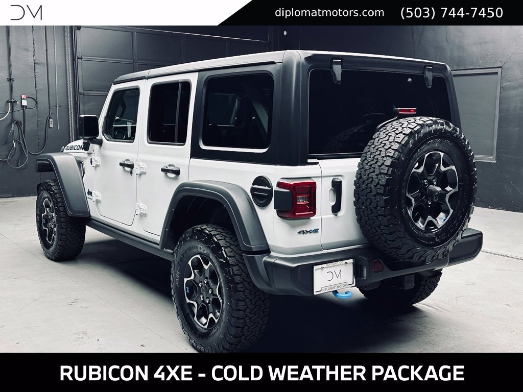 Used 2023 Jeep Wrangler Unlimited Rubicon 4xe w/ Cold Weather Group AWD/4WD image 5