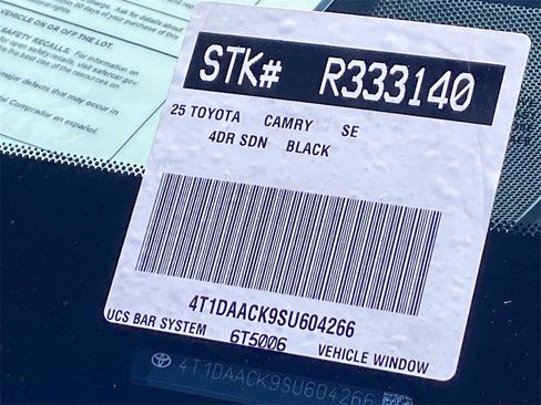 Certified 2025 Toyota Camry SE image 35