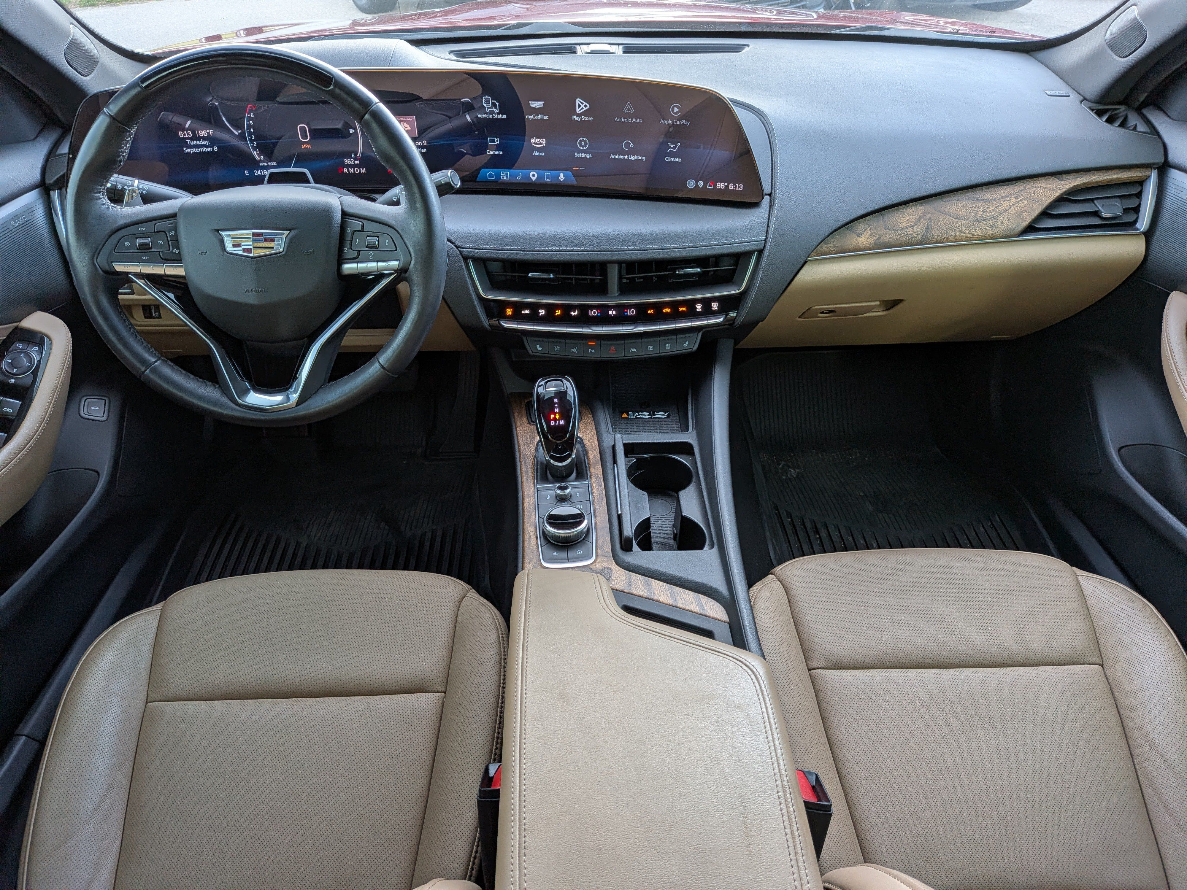 Certified 2025 Cadillac CT5 Premium Luxury w/ Sun And Sound Package RWD image 13