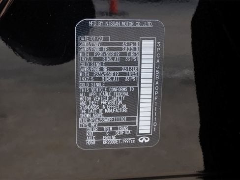 Certified 2023 INFINITI QX50 Luxe image 23