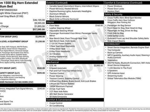 Used 2022 RAM 1500 Big Horn w/ Trailer Tow Group AWD/4WD image 13