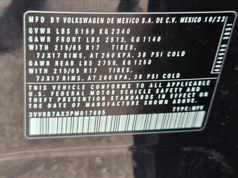 Certified 2023 Volkswagen Tiguan S w/ Driver Assistance Package image 23