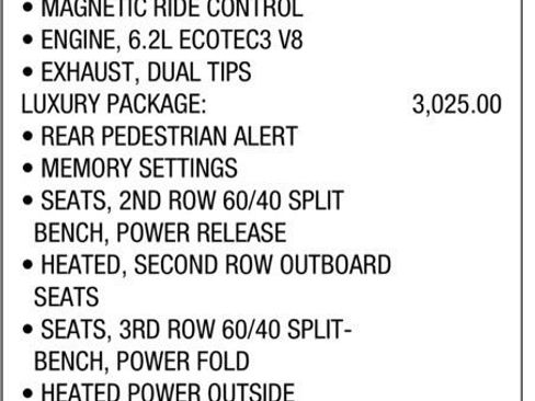 Used 2024 Chevrolet Tahoe RST w/ Sport Performance Package AWD/4WD image 36