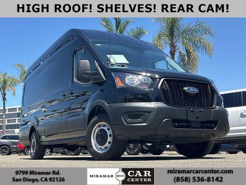 Used 2023 Ford Transit 250 148 High Roof Extended w/ Load Area Protection Package RWD image 1