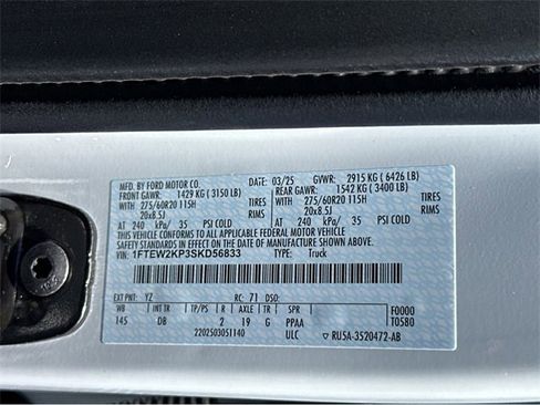 New 2025 Ford F150 STX w/ Equipment Group 200A image 42