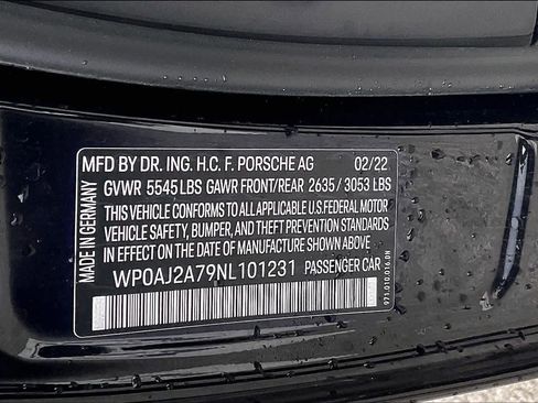 Used 2022 Porsche Panamera Platinum Edition image 21