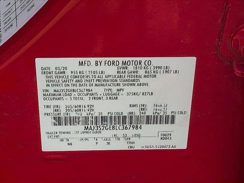 Used 2020 Ford EcoSport SE FWD image 24